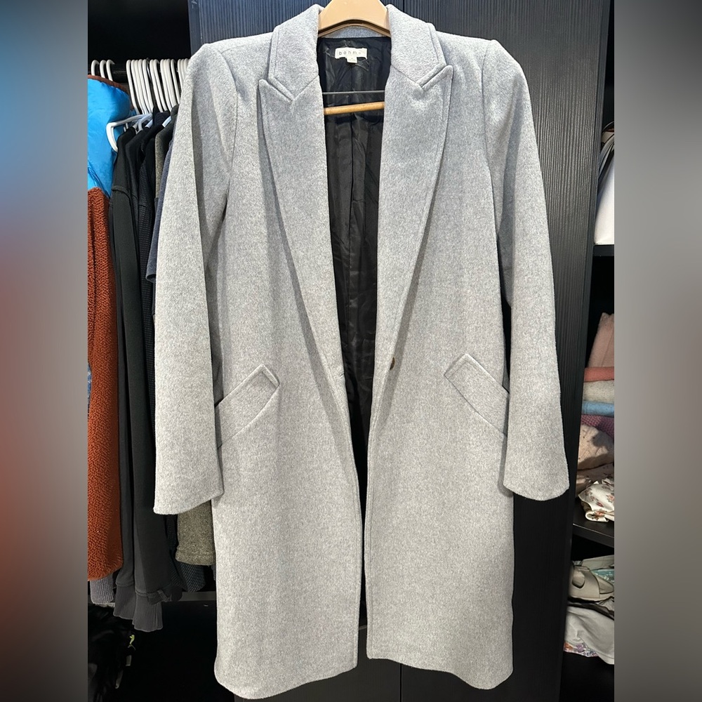 Bohme Womens Gray Coat